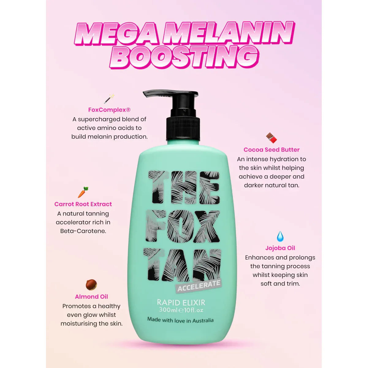 The Fox Tan Rapid Elixir 300ml