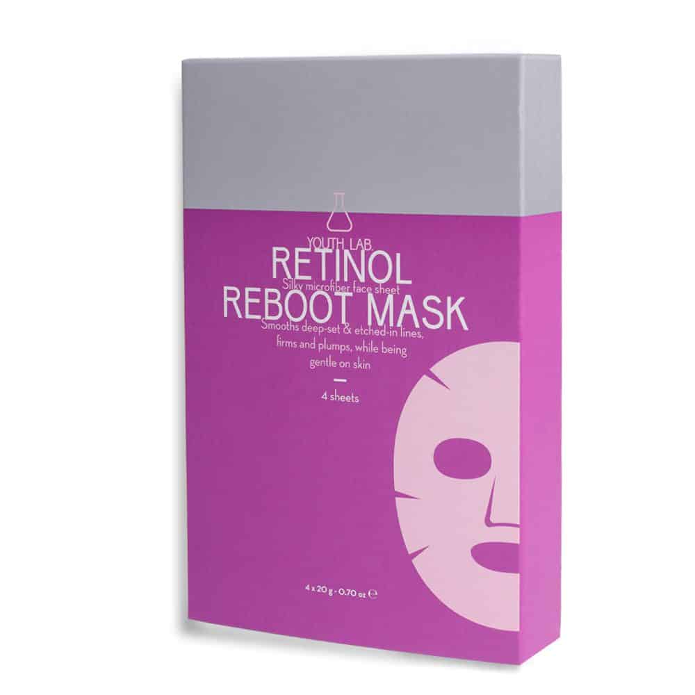 Youth Lab Retinol Reboot Sheet Mask Box 4