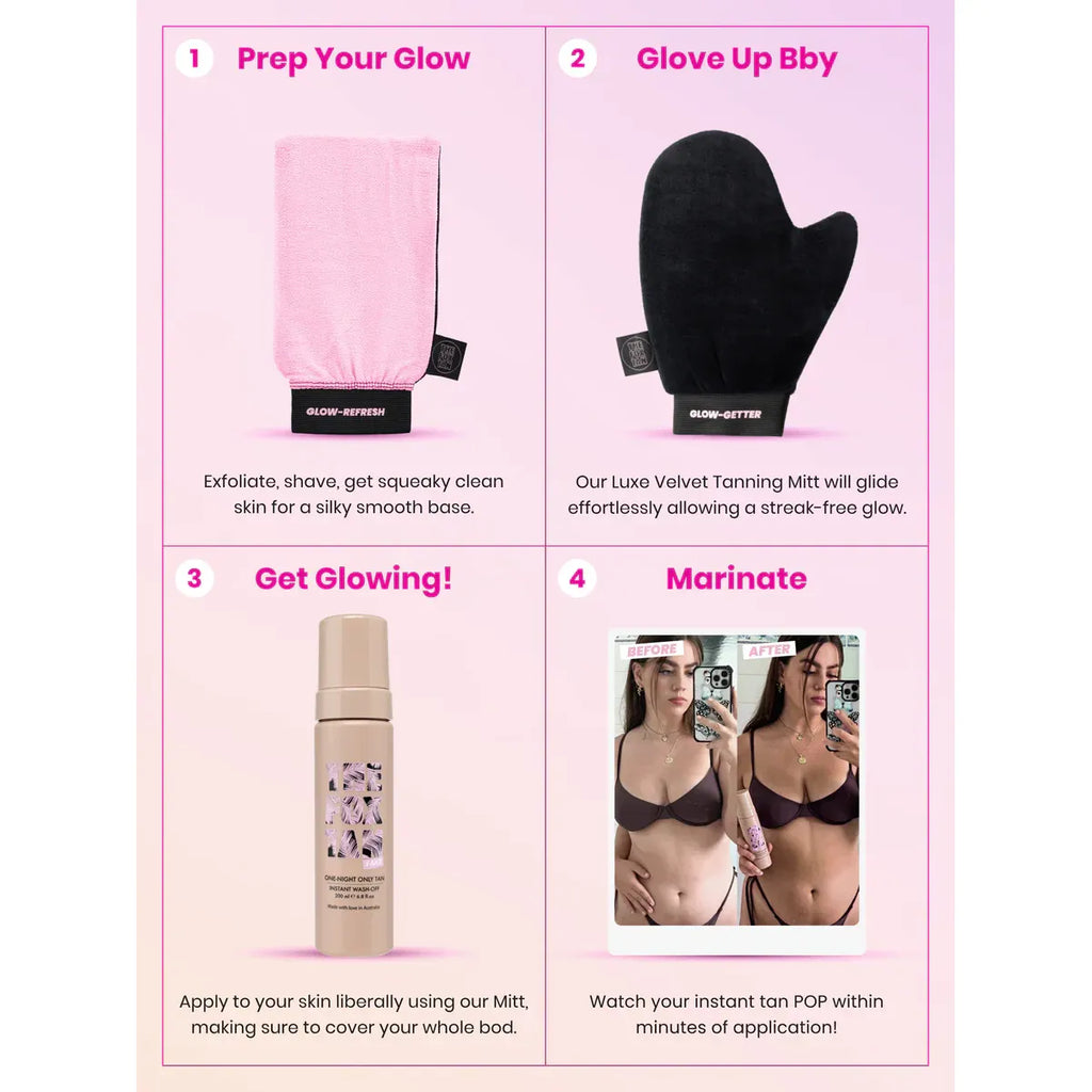 The Fox Tan One-Night Only Tan Instant Wash-Off