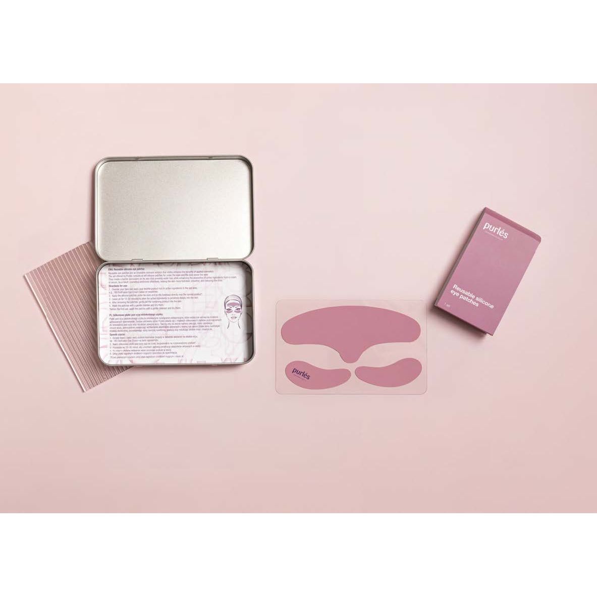 Purlés Reusable silicone eye patches