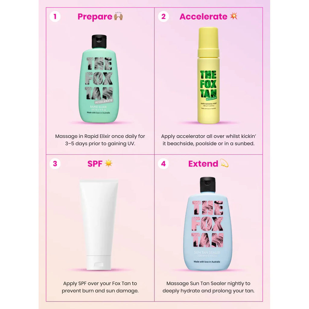 The Fox Tan Rapid Banana Whip