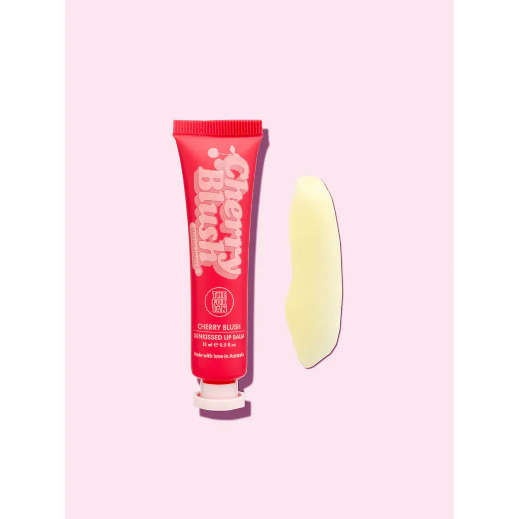The Fox Tan Cherry Blush Sunkissed Lip Balm