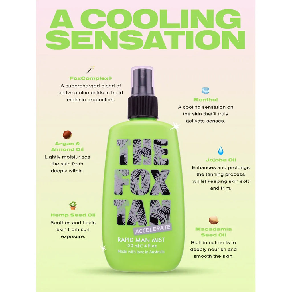 The Fox Tan Rapid Man Mist