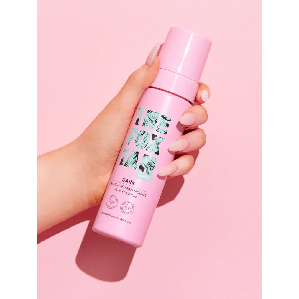 The Fox Tan Dark Tropical Self-Tan Mousse