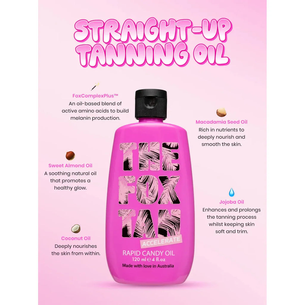 The Fox Tan Rapid Candy Oil