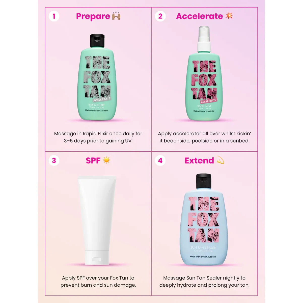 The Fox Tan Rapid Mist 120ml