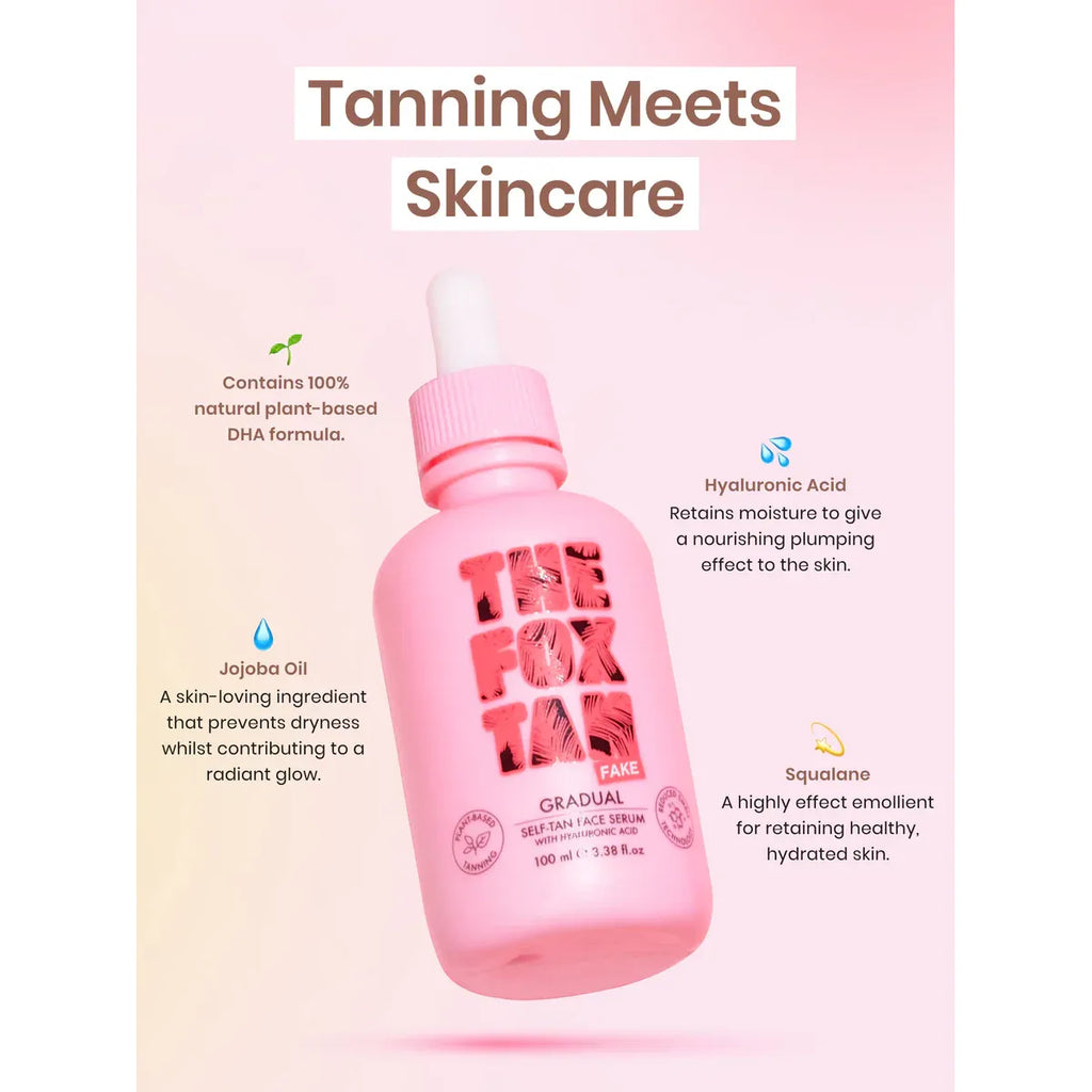 The Fox Tan Gradual Self-Tan Face Serum