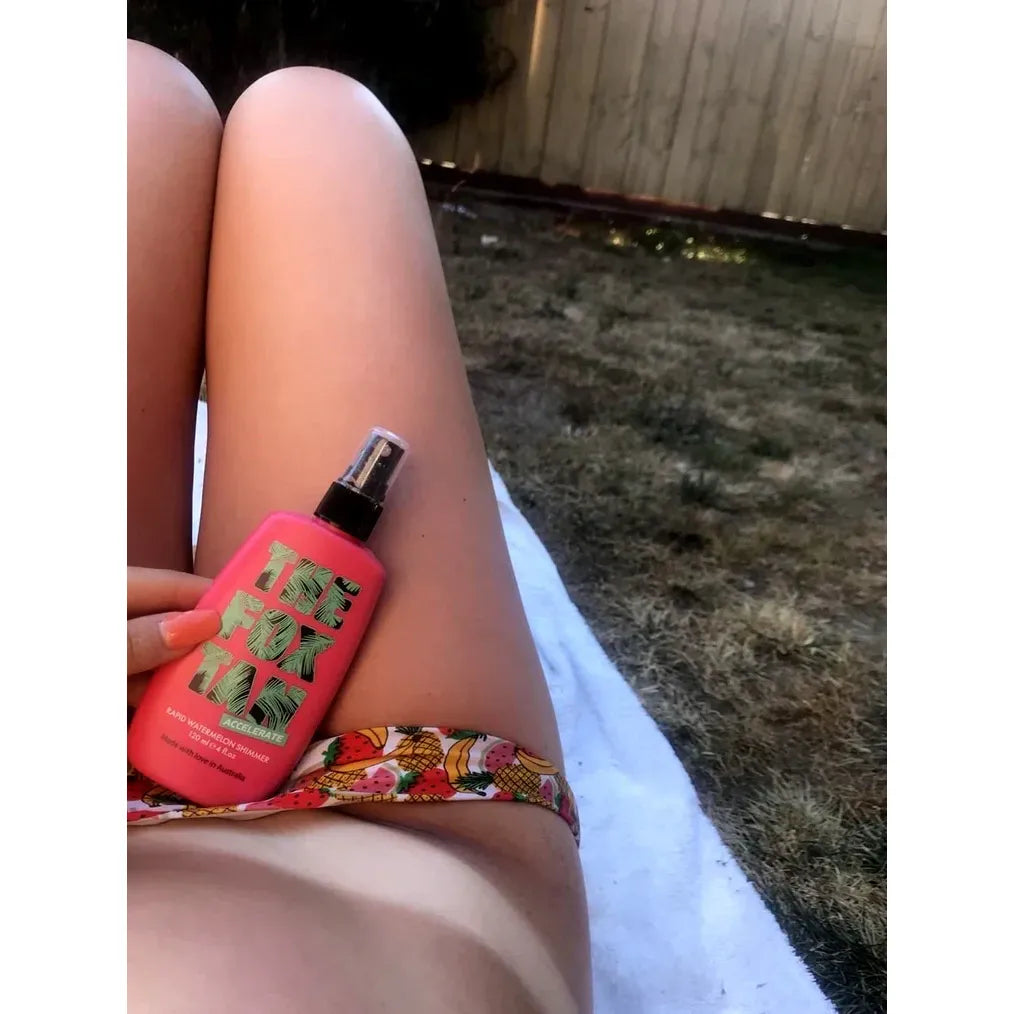 The Fox Tan Rapid Watermelon Shimmer