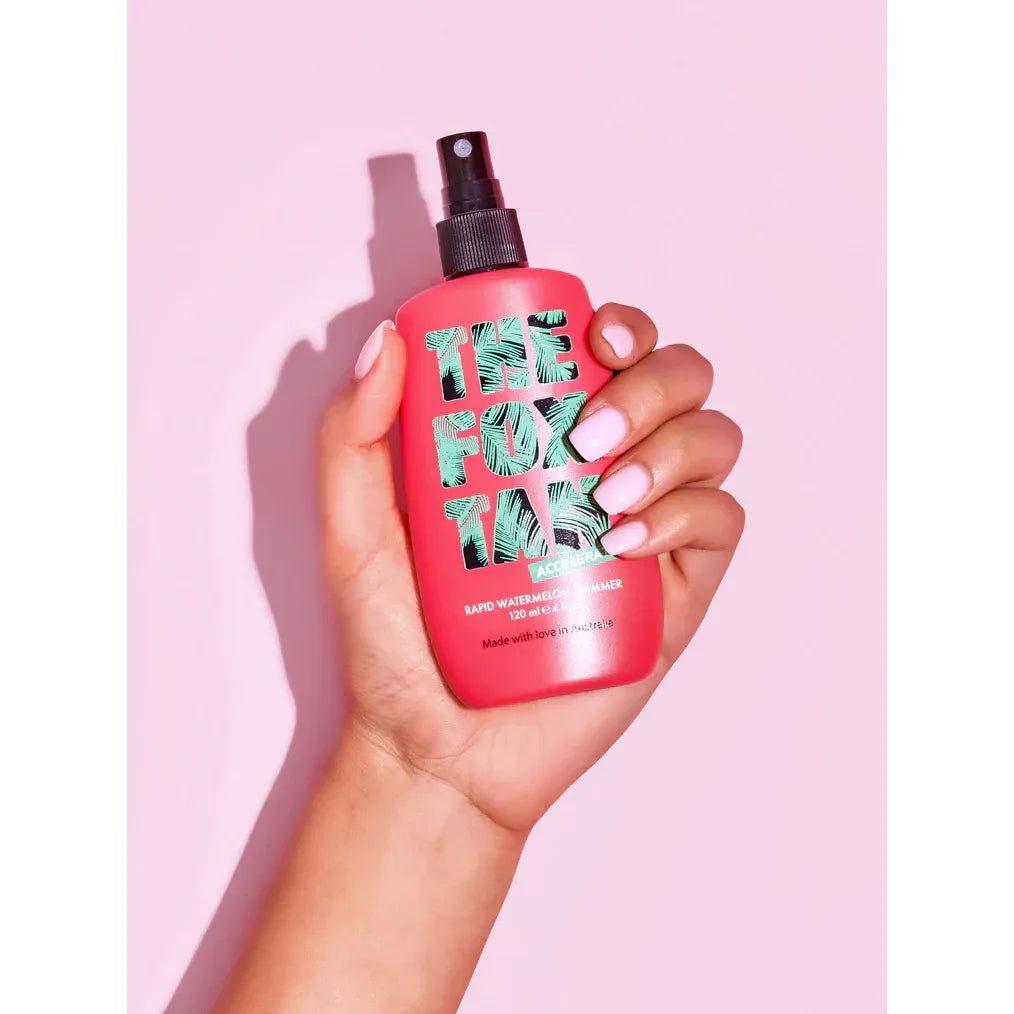 The Fox Tan Rapid Watermelon Shimmer